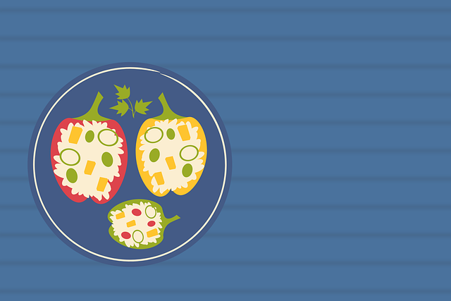 Free peppers food healthy food illustration
