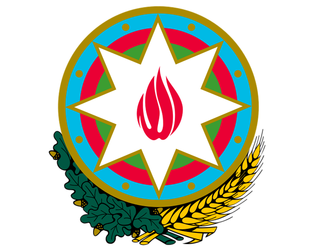 Free azerbaijan emblem logo illustration