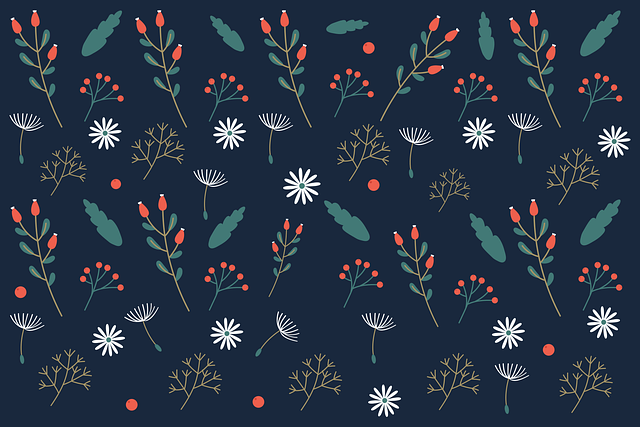 Free background nature pattern illustration
