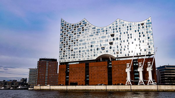 Hamburg, Elbphilharmonie, Architektur