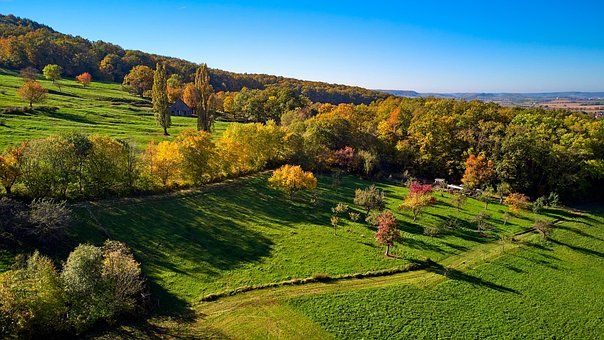 Free Fall Countryside photo and picture