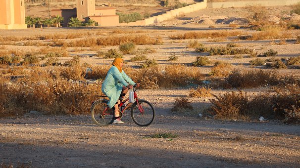 Free Woman Bike photo and picture