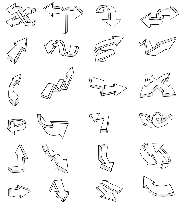 Download Arrow, Direction, Course. Royalty-Free Stock Illustration ...