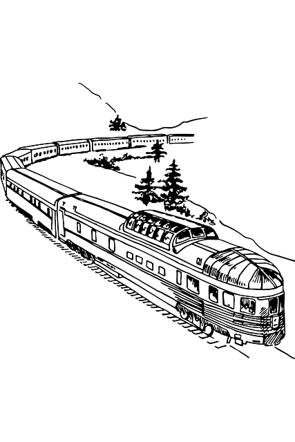 Download free HD stock image of Train Vehicle Free train vehicle transportation illustration