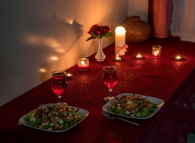 Free Candlelight Meal photo and picture