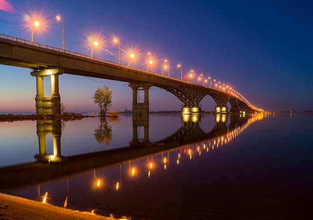 Free Bridge River photo and picture