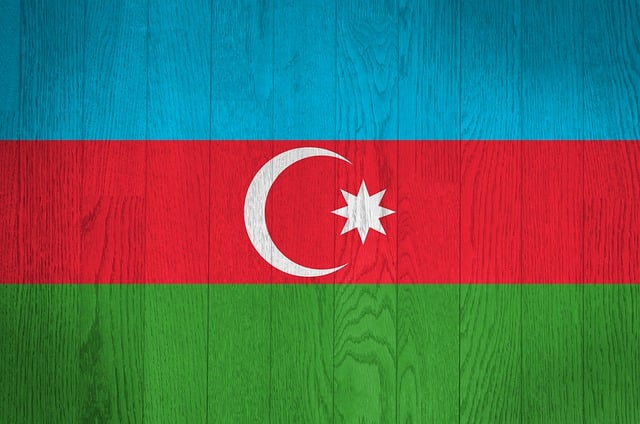 Free azerbaijan baku country illustration