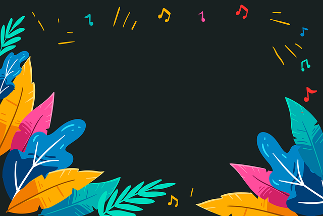 Free background pattern leaves illustration