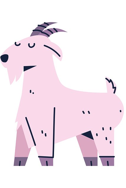 Free goat horns ruminant illustration