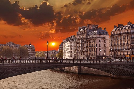 Free Paris Bridge photo and picture