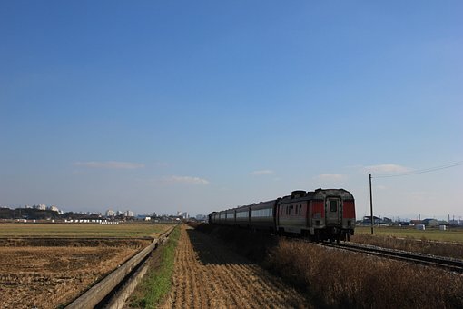 Zug, Landschaft, Reisen, Ländlich
