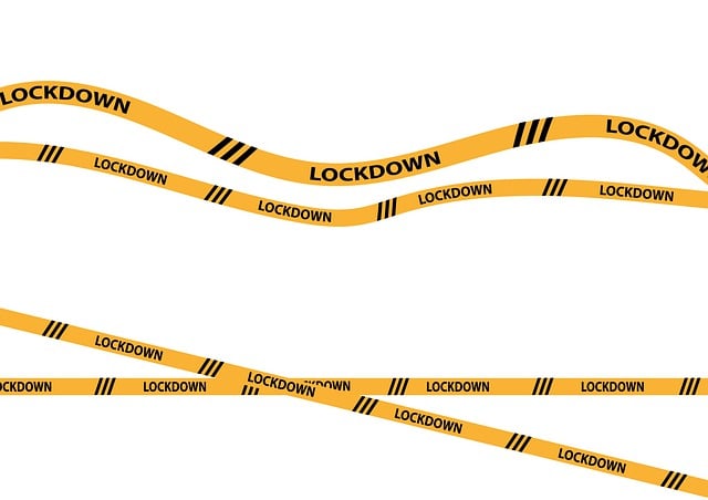 Free lockdown corona closed illustration