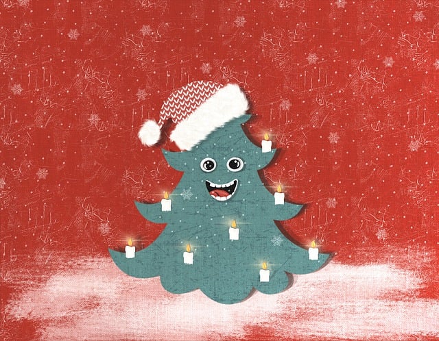 Free christmas drawing wallpaper illustration