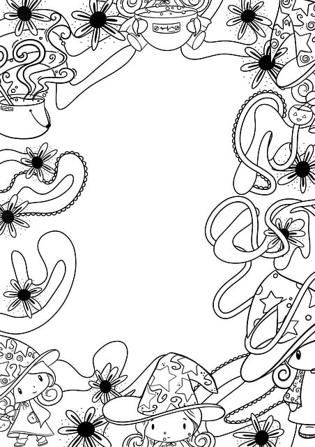 Download free HD stock image of Frame Floral Background Free frame floral background border illustration