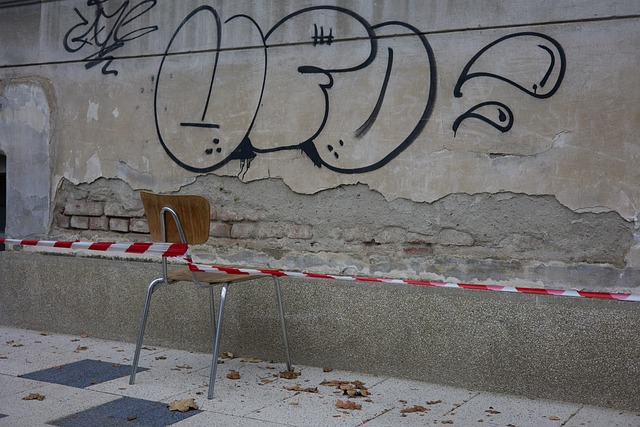 Free Chair Graffiti photo and picture