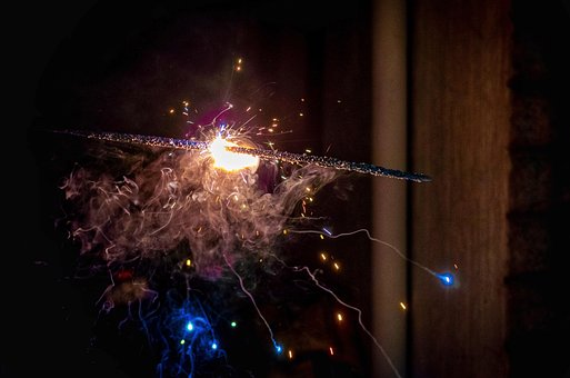 Free Sparkler Fireworks photo and picture