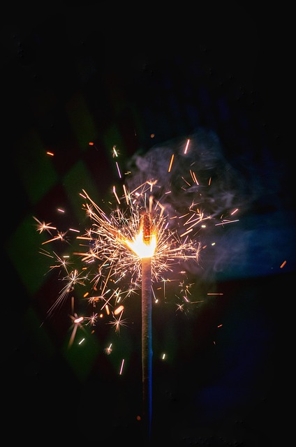 Free Sparkler Fireworks photo and picture