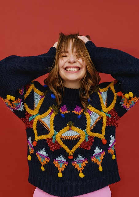 Contento, Felicidad, Mujer, Retrato