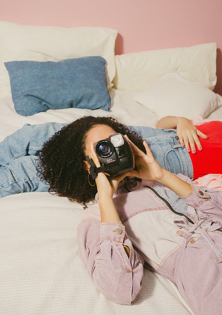 Cámara, Mujer, Fotografía, Fotógrafo