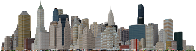 Ciudad, Horizonte, Nueva York, Centro