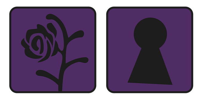 Zucken, Emoticon, Blume, Sperren