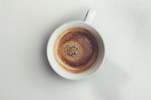 Trinken, Kaffee, Koffein, Schaum, Tasse
