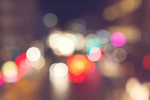 Blur, Farbe, Licht, Dunkel, Nacht, Led