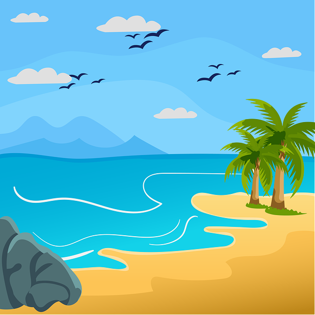 Free Sea Tropical illustration and picture