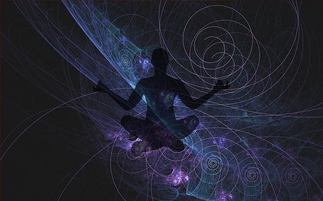 Free meditation yoga spiritual illustration