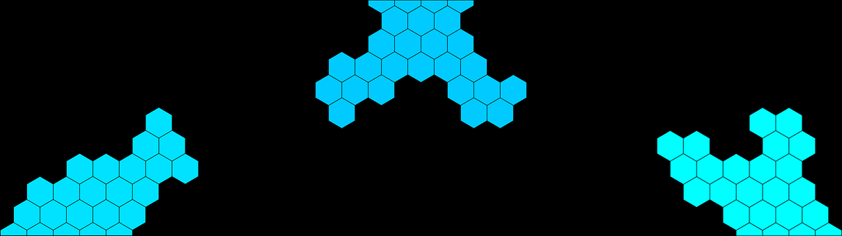 Free Hexagons Shapes illustration and picture