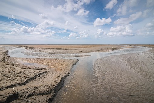 Wüste, Draußen, Sand, Urlaub, Nordsee