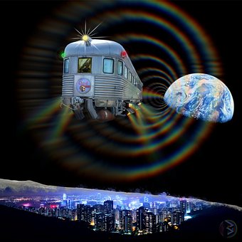 Moonlight Express, Vollmond, Nacht, Erde