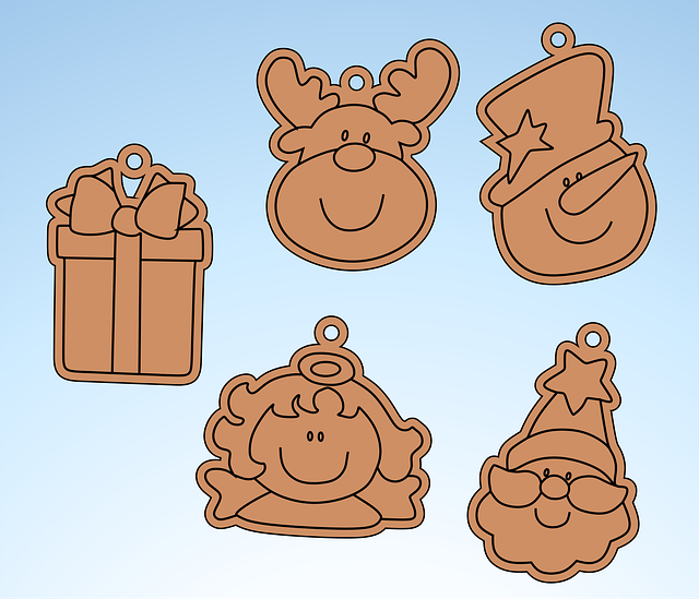 Free christmas sphere reno vector