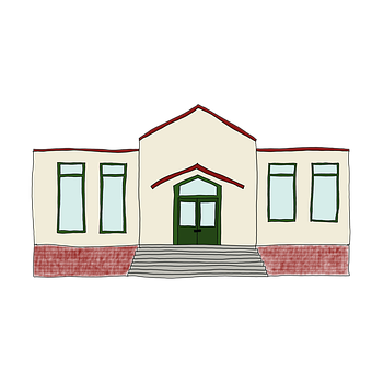 Basisschool, School, Het Schoolgebouw