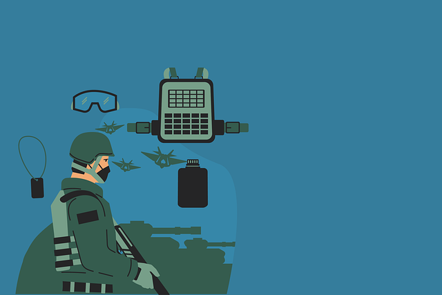 Free soldier mission peace illustration