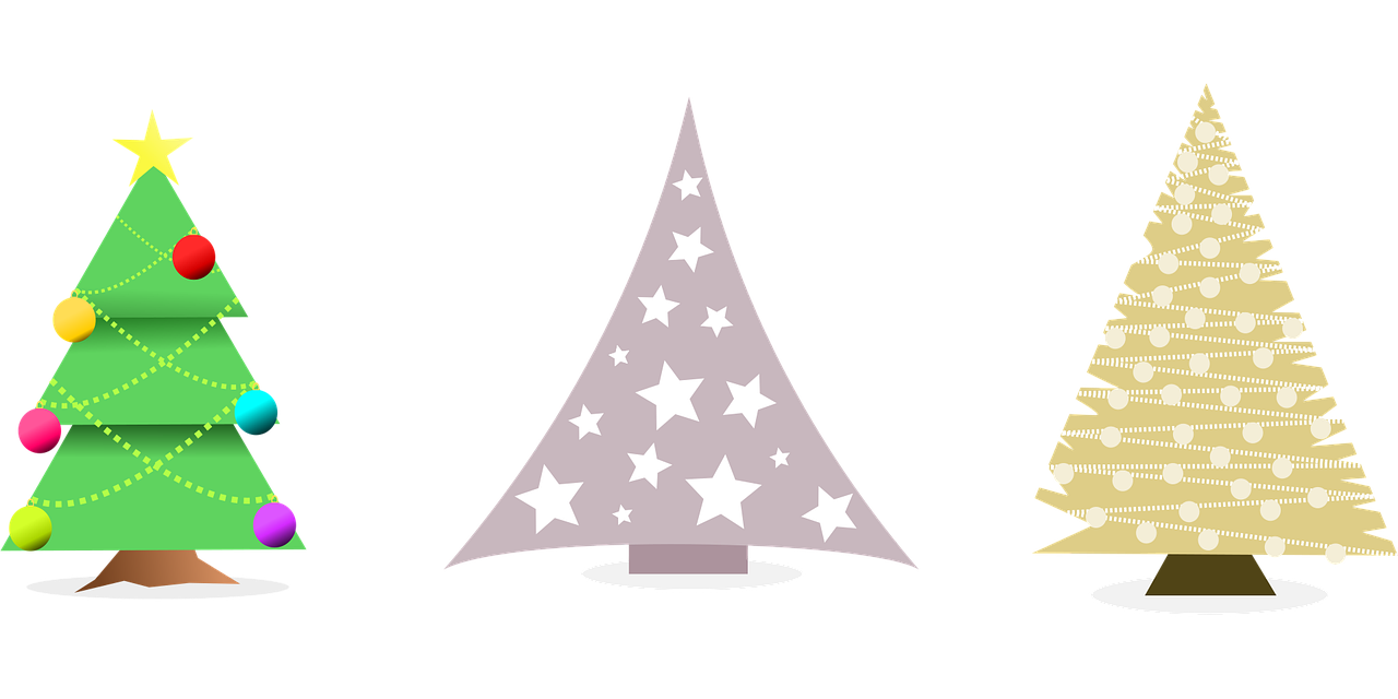 Download Christmas Trees, Holiday, Season. RoyaltyFree Vector Graphic