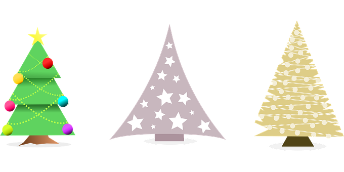 Juletrær, Ferie, Årstid, Skjære Ut