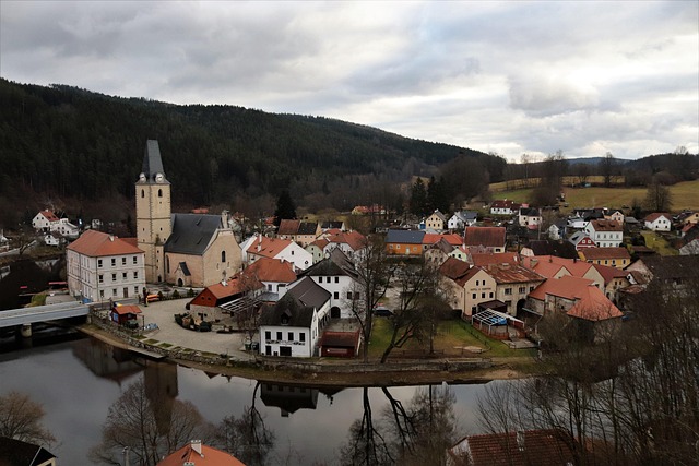 Free Small Town Village photo and picture