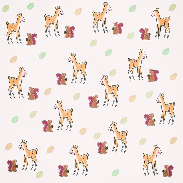Download free HD stock image of Deer Squirrel Free deer squirrel wild illustration