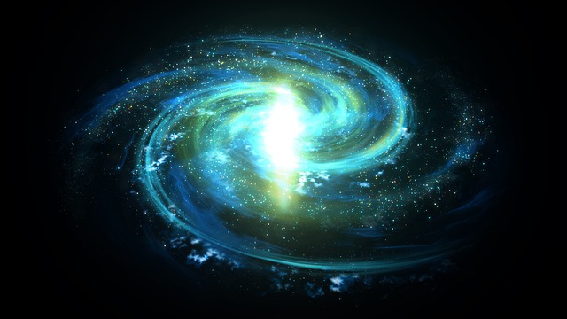 Free galaxy stars explosion illustration