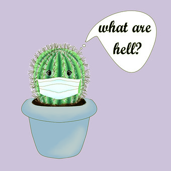 Free Cactus Mask illustration and picture