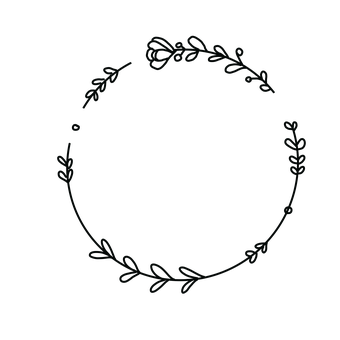Kader, Bloemen Frame, Uitknippen