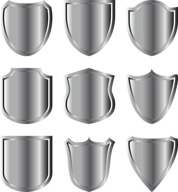 Free shield symbol emblems vector
