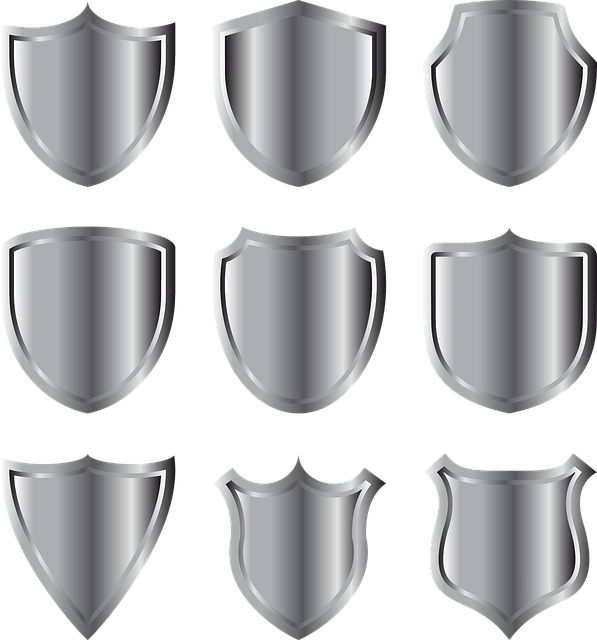 Free shield symbol emblems vector