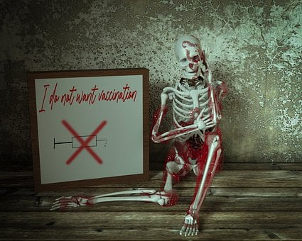 Free Vaccination Refuser Anti-Vax illustration and picture