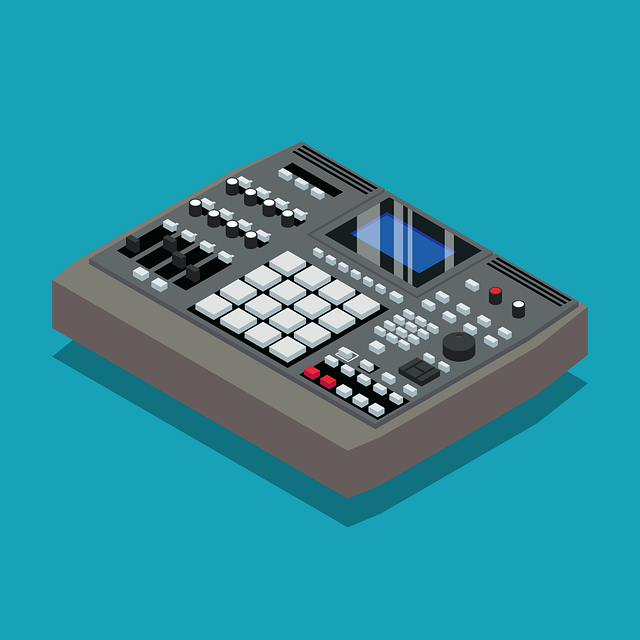 Free groovebox sampler music vector