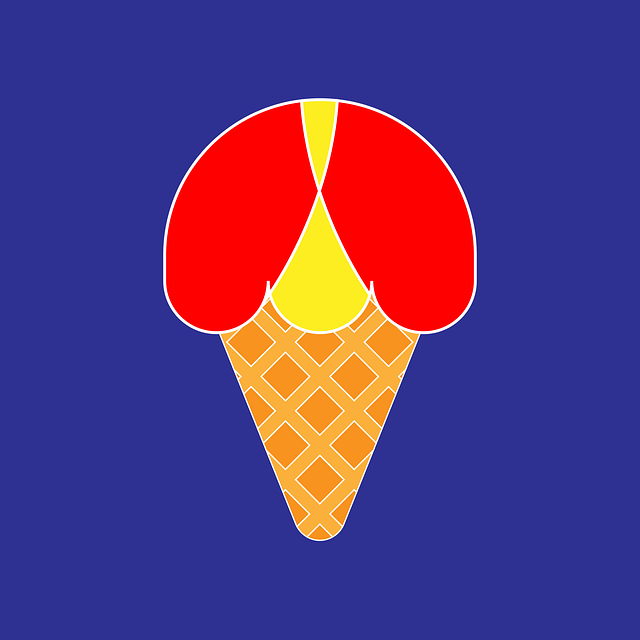 Free Ice Cream Dessert vector and picture