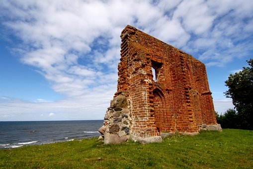 Kirke, Gotisk, Hav, Monument, Himmel