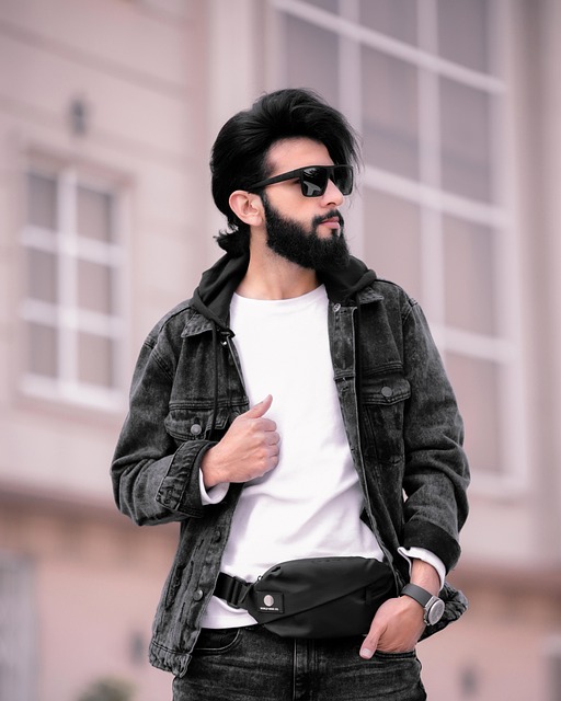 Mann, Modell, Porträt, Pose, Stil, Jacke