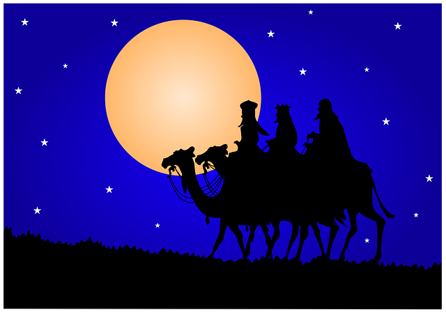 Free wise men the three wise men star vector
